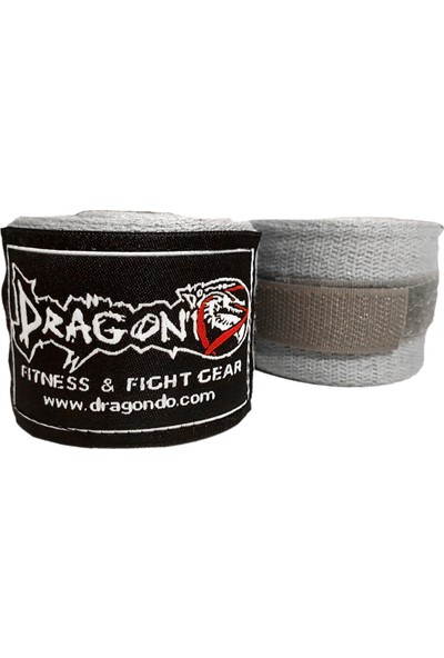 Dragon Boks. Kick Boks ve Muay Thai Bandajı 5 Metre Gri