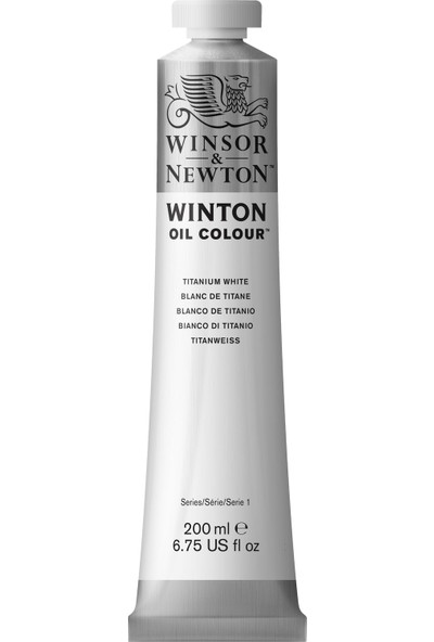 Winsor & Newton 644 40 Winton Yağlı Boya Titanium White 200 ml