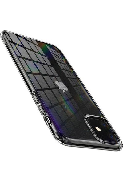 Zaks Apple iPhone 11 Silikon Kılıf Arka Kapak + Nano Ekran Koruyucu Şeffaf