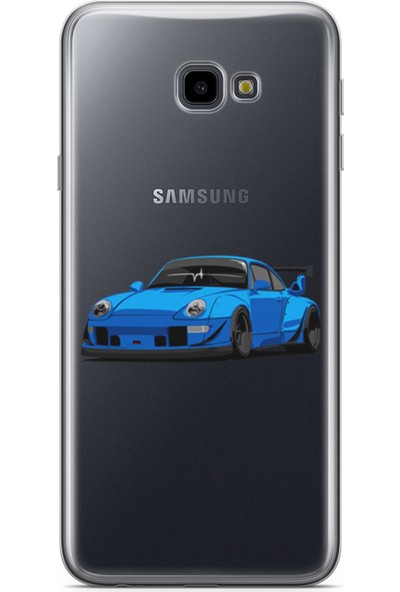 Pirigami Samsung Galaxy J4 Plus Kılıf Arabalar Serisi Koruyucu Silikon