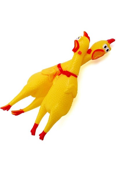 Atlas Oyuncak Shrilling Chicken Çığlık Atan Horoz 30 cm