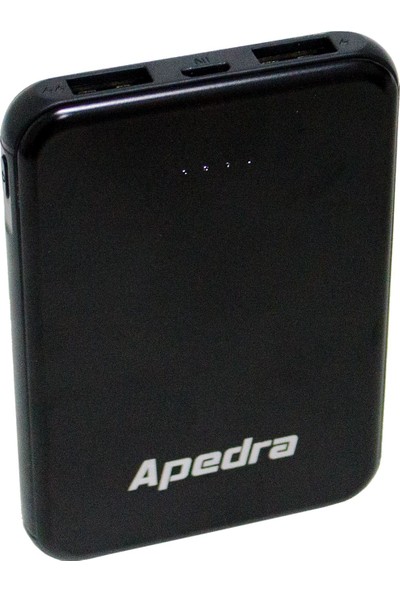 Apedra Ap-04 5000 mAh Taşınabilir Şarj Cihazı - Siyah