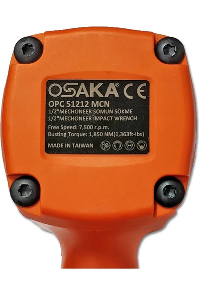 Osaka Opc 51212 Mcn 1/2 Somun Sökme 1850 Nm