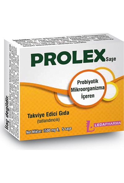 Ledapharma Prolex Probiyotik 10 Şase