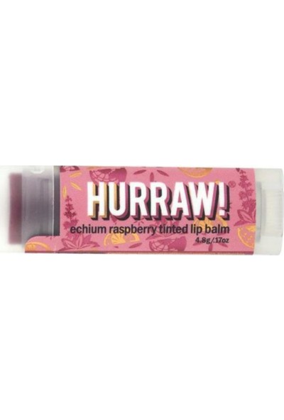 Yes to Hurraw Echium Rasberry Dudak Balmı 4.8 gr