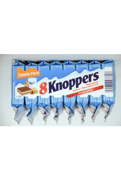 Knoppers Çikolata 8'li 200 gr