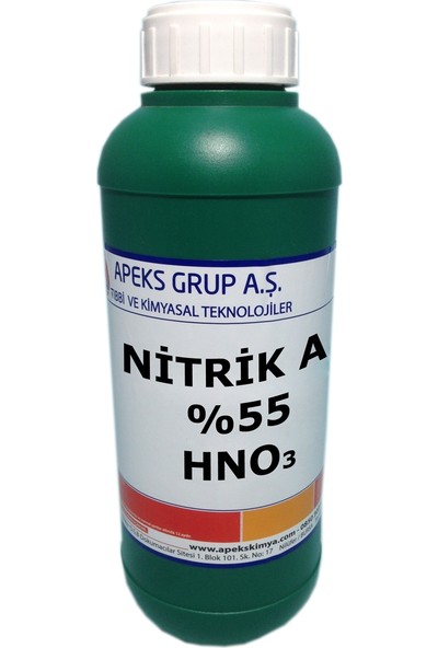 Apeks Nitrik Asit %55 Hno3 1 kg