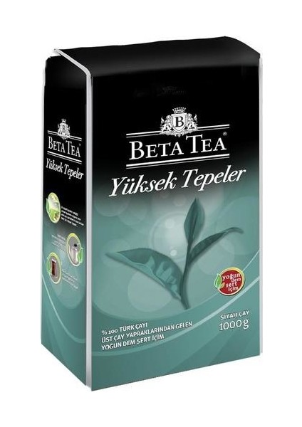 Beta Tea Yüksek Tepeler Dökme Çay 1 kg x 12