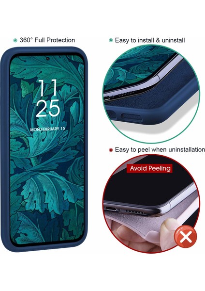 Samsung Galaxy S20 Kılıf Klasik Mat Renkli Yumuşak Premier Silikon Lacivert