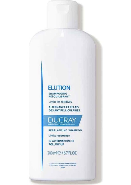 DUCRAY Elution Şampuan 200 ml