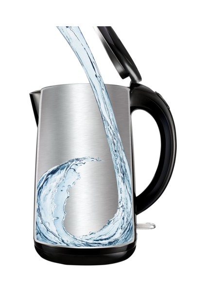 Safetea 1,7 Litre Su Isıtıcı / Kettle [Siyah] - 7211002464