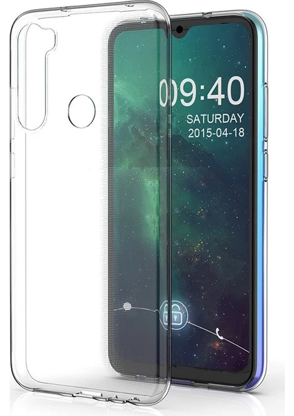 Case 4U Xiaomi Redmi Note 8 Kılıf A+ Şeffaf Lüx Süper Yumuşak 0.3mm Ince Slim Silikon