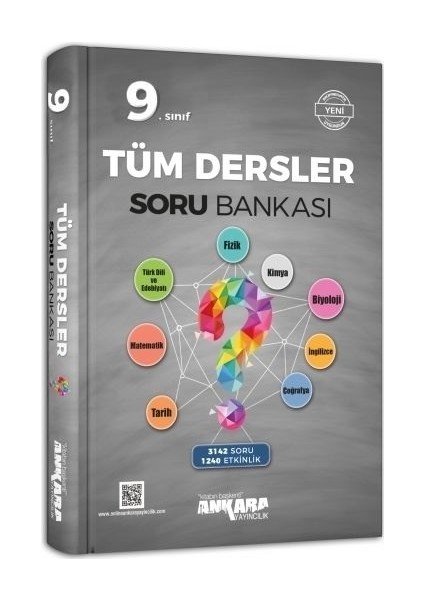 Ankara Yayıncılık 9.Sınıf  Tüm Dersler Soru Bankası