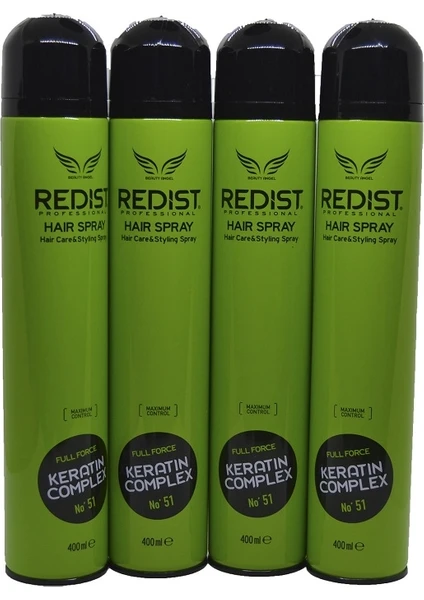 Saç Sprey Keratin 400 ml  4'lü