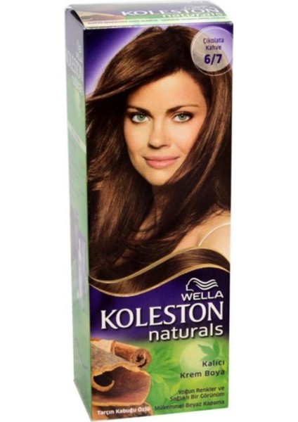 Koleston Naturals Kalıcı Krem Boya 6/7 Çikolata Kahve