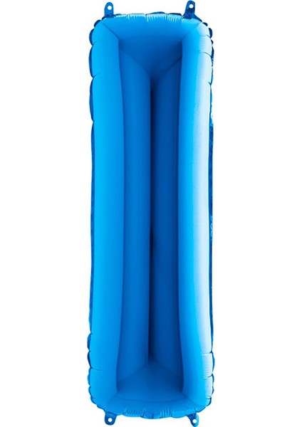 I Harf Grabo Mavi Folyo Balon 102 cm