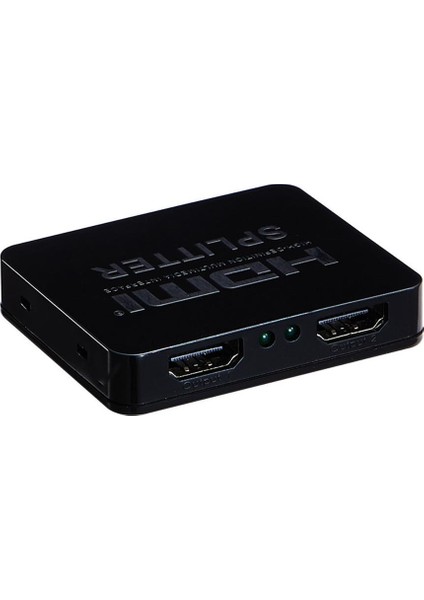 4KHD102M 1x2 HDMI 4K Ultra Hd 2160P 1 Giriş 2 Çıkış Mini Splitter Görüntü Çoklayıcı