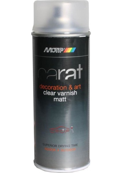 Carat Yarı Mat Şeffaf Dekorasyon Verniği 400 ml Ral 13490