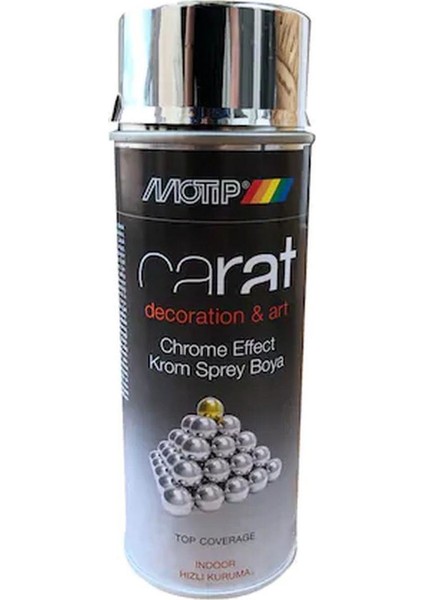 Deco Parlak Lake Krom Efekti 400 ml Ral 95342