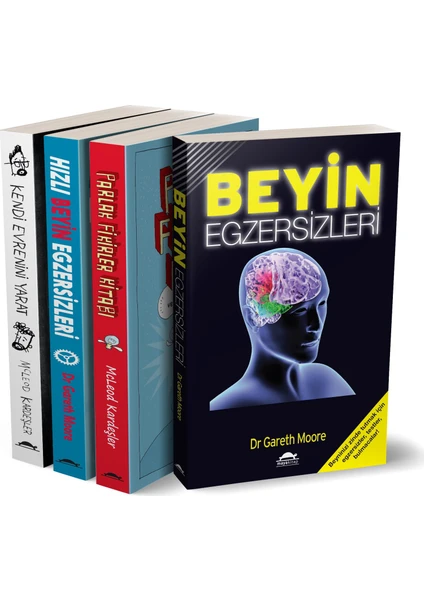 Maya Beyin Egzersizi Seti - 4 Kitap Takım