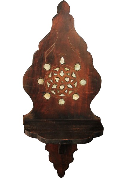 EL İŞÇİLİĞİ SEDEF KAKMA ÇIRALIK 54*24 cm - 910