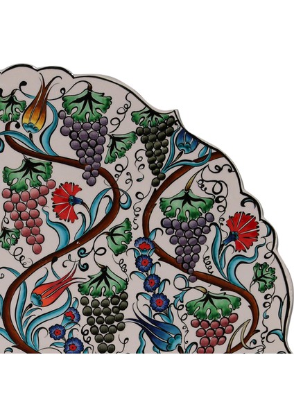 EL İŞÇİLİĞİ ÇİNİ TABAK 50 cm - 2689