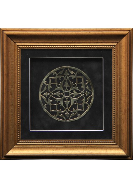 EL İŞÇİLİĞİ PİRİNÇ TABLO 34*34 cm - 2609