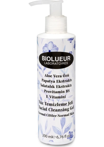 Biolueur Laboratoires Biolueur Yüz Temizleme Jeli- Facial Cleansing Gel- Normal Ciltler - 200 ml