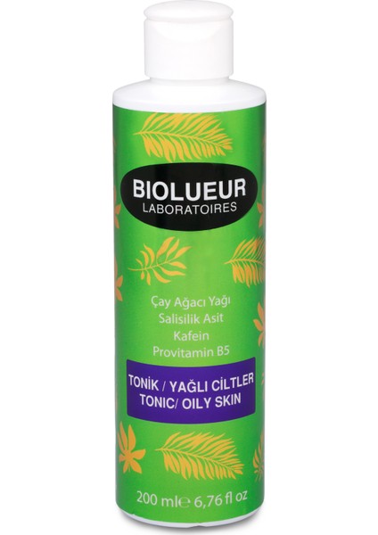 Biolueur Laboratoires Biolueur Tonik- Yağlı Ciltler - Tonic Oily Skin - 200 ml