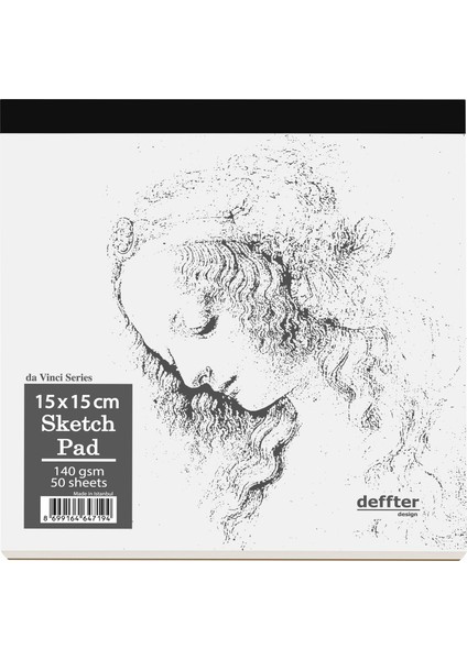 Eskiz Defteri 15 x 15 cm Beyaz
