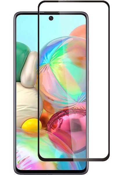 Samsung Galaxy A51 5D Tam Kaplayan Ekran Koruyucu Cam