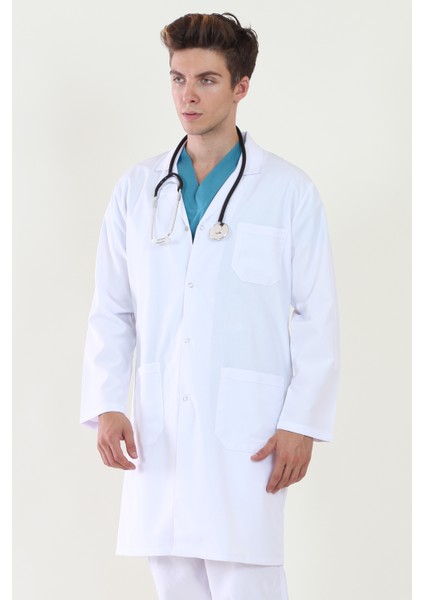 Uzun Boy Mono Yaka Bay Doktor Önlüğü modelleri