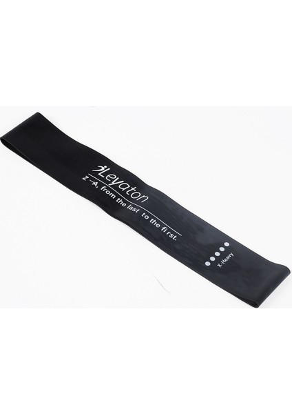 Latex Aerobik Band 1,1 mm Extra Sert Siyah