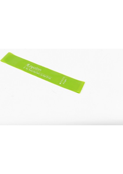 Latex Aerobik Band 0,35 mm Extra Yumuşak Yeşil