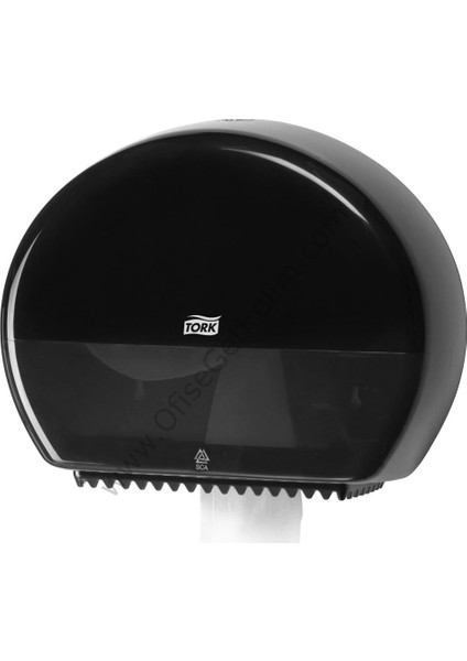 Mini Jumbo Tuvalet Kağıdı Dispenseri Siyah