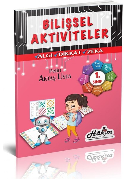 Bilişsel Aktiviteler - 1. Sınıf - Algı Dikkat Zeka - Pelin Aktaş Usta