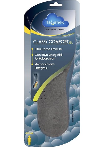 Classy Comfort Jel Tabanlık - Erkek