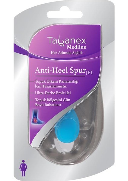 Medline Anti - Heel Spur Jel - Kadın