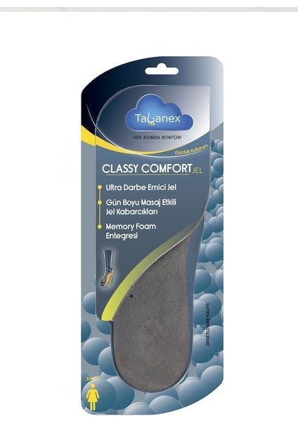 Classy Comfort Jel Tabanlık - Kadın