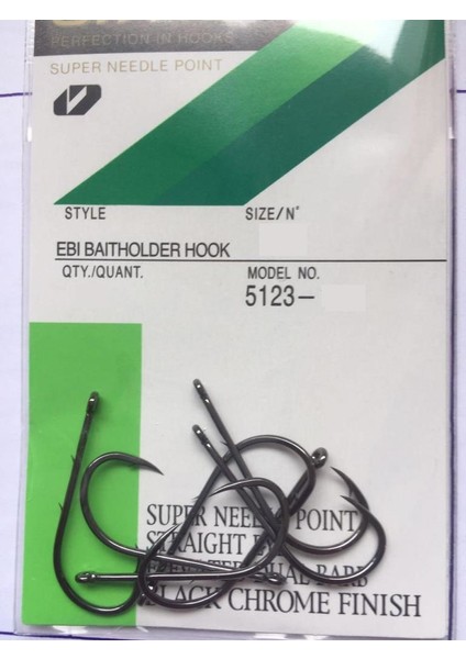 5123-121 No:2/0 5li Paket