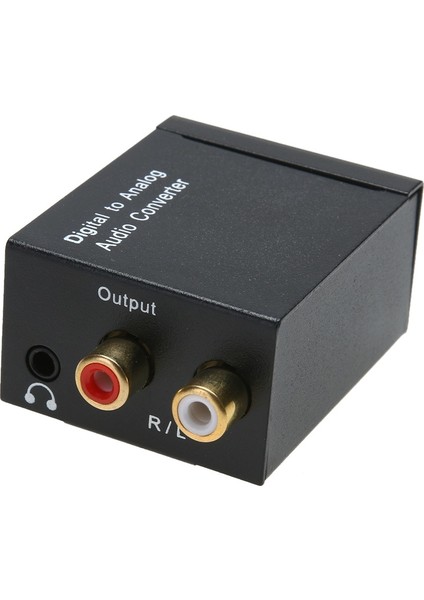 5057 Dijital To Analog 3.5mm Optik Ses Tos Çevirici Dönüştürücü Adaptör