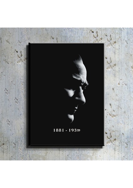 Atatürk Sonsuzluk Kanvas Tablo
