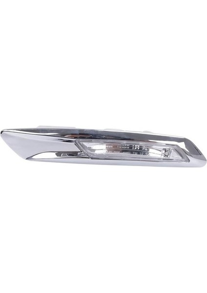 Bmw F10 Beyaz Sol Krom Çerçeveli Çamurluk Sinyali