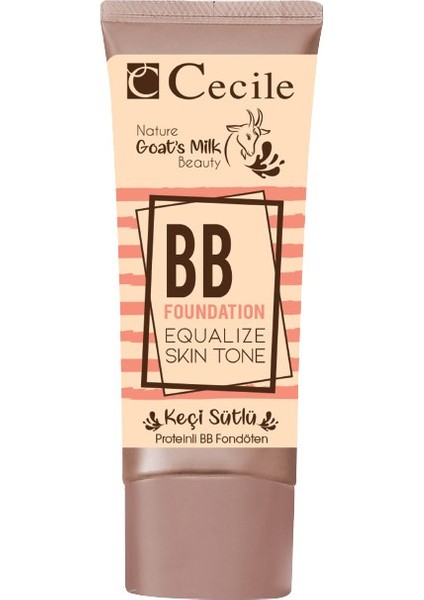 Keçi Sütlü Bb Fondöten,nature Goat's Milk Beauty Bb Foundation