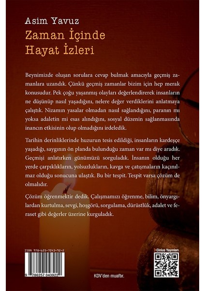 Zaman İçinde Hayat İzleri - Asim Yavuz fiyatları