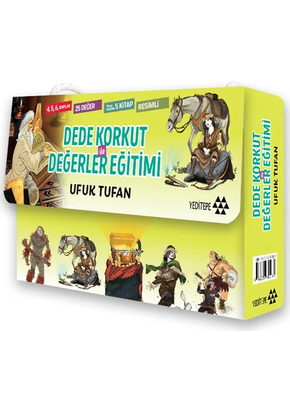 Dede Korkut ile Değerler Eğitimi (5 Kitap) - Ufuk Tufan