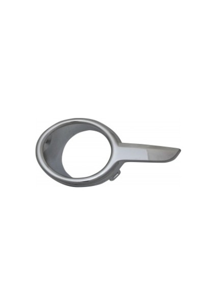 Peugeot 208 2012-2015 Ön Tampon Panjuru Delikli Krom Sol