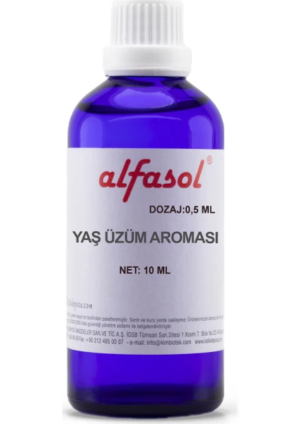 Yaş Üzüm Aroması 10 ml