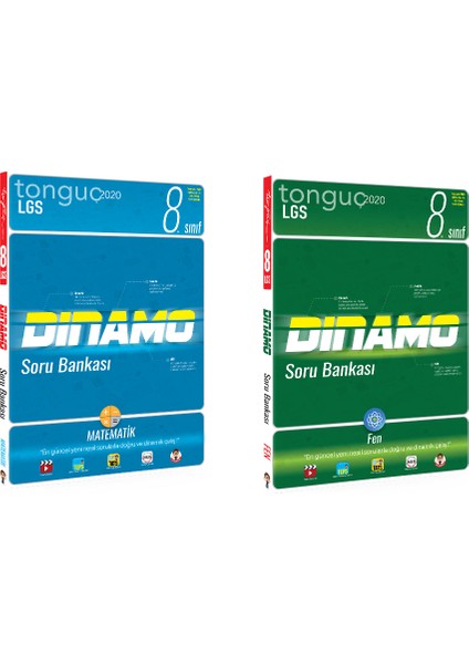 8. Sınıf Matematik Fen Dinamo Soru Bankası Seti 2 Kitap