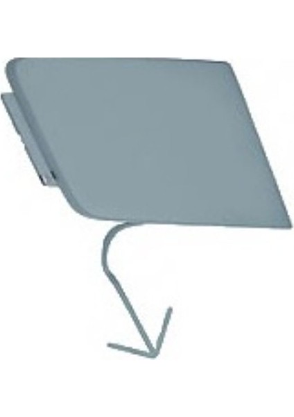 Volkswagen Tiguan 2011-2014 Ön Tampon Çeki Demir Kapaği Astarlı